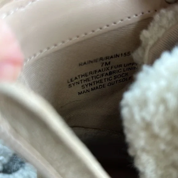 Steve Madden Rainier Lace Up Boot Sand Suede 7 - Picture 7 of 8